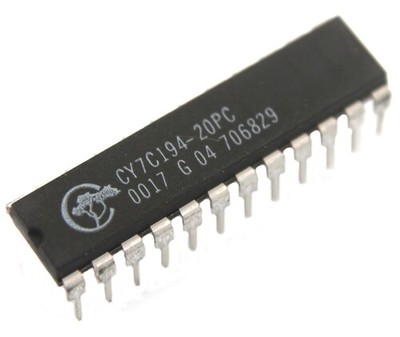 CY7C194-20PC Cypress Semiconductor 64K x 4 Static RAM, 