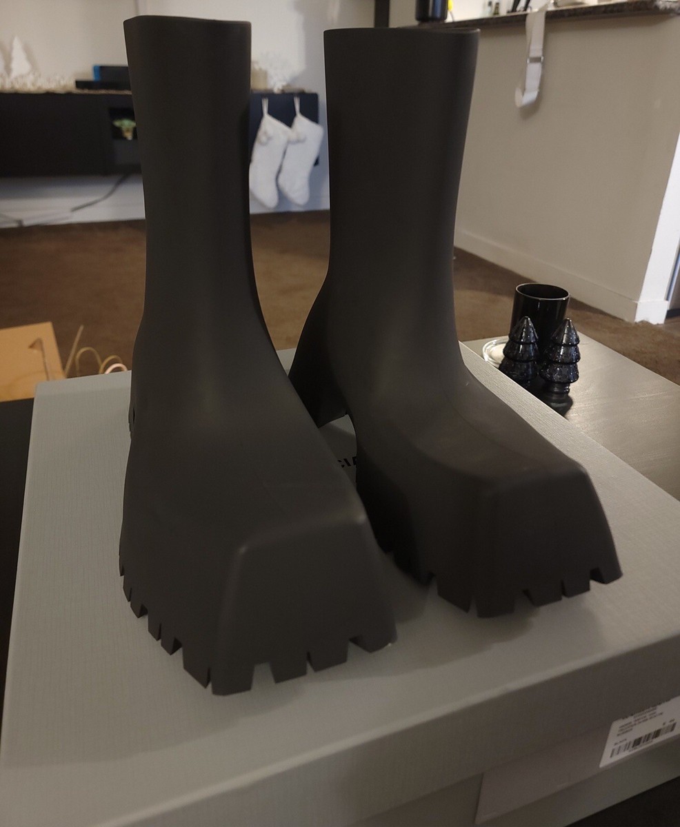 Balenciaga Trooper Rubber Boots | eBay Balenciaga Trooper Rubber Boots | eBay