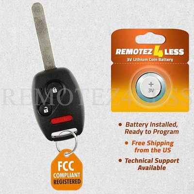 Replacement for 2005 2006 2007 2008 Honda Pilot Keyless Entry Remote Car Key Fob