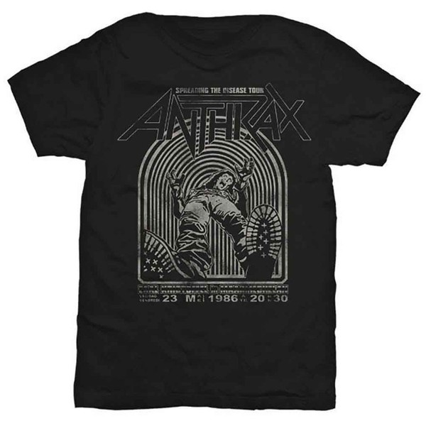 Anthrax Spreading The Disease T Shirt-image