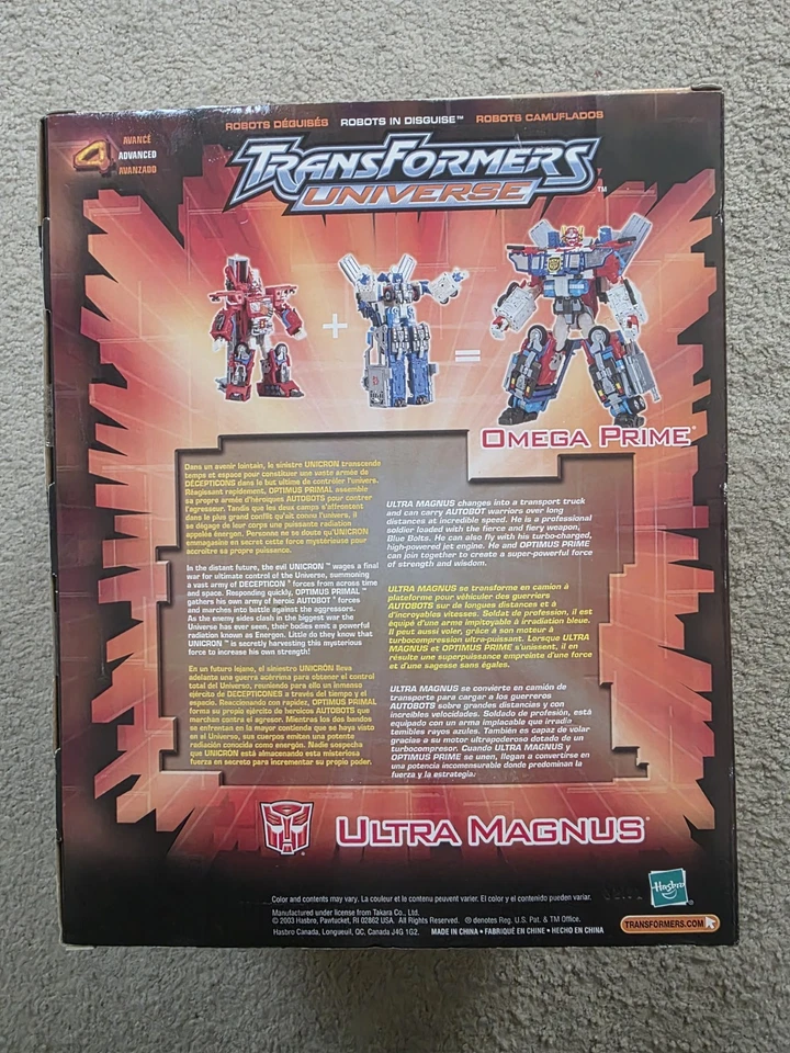 Transformers Universe 2002 Sams Club Exclusive Ultra Magnus - Image 2 of 4