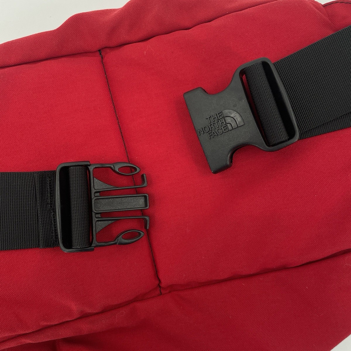 Vintage 90s The North Face Red Lumbar Fanny Pack Waist Hip Bag 