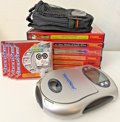 VideoNow Player 2003 Bundle 11 Disks SpongeBob Jimmy Neutron & New Jackie Chan
