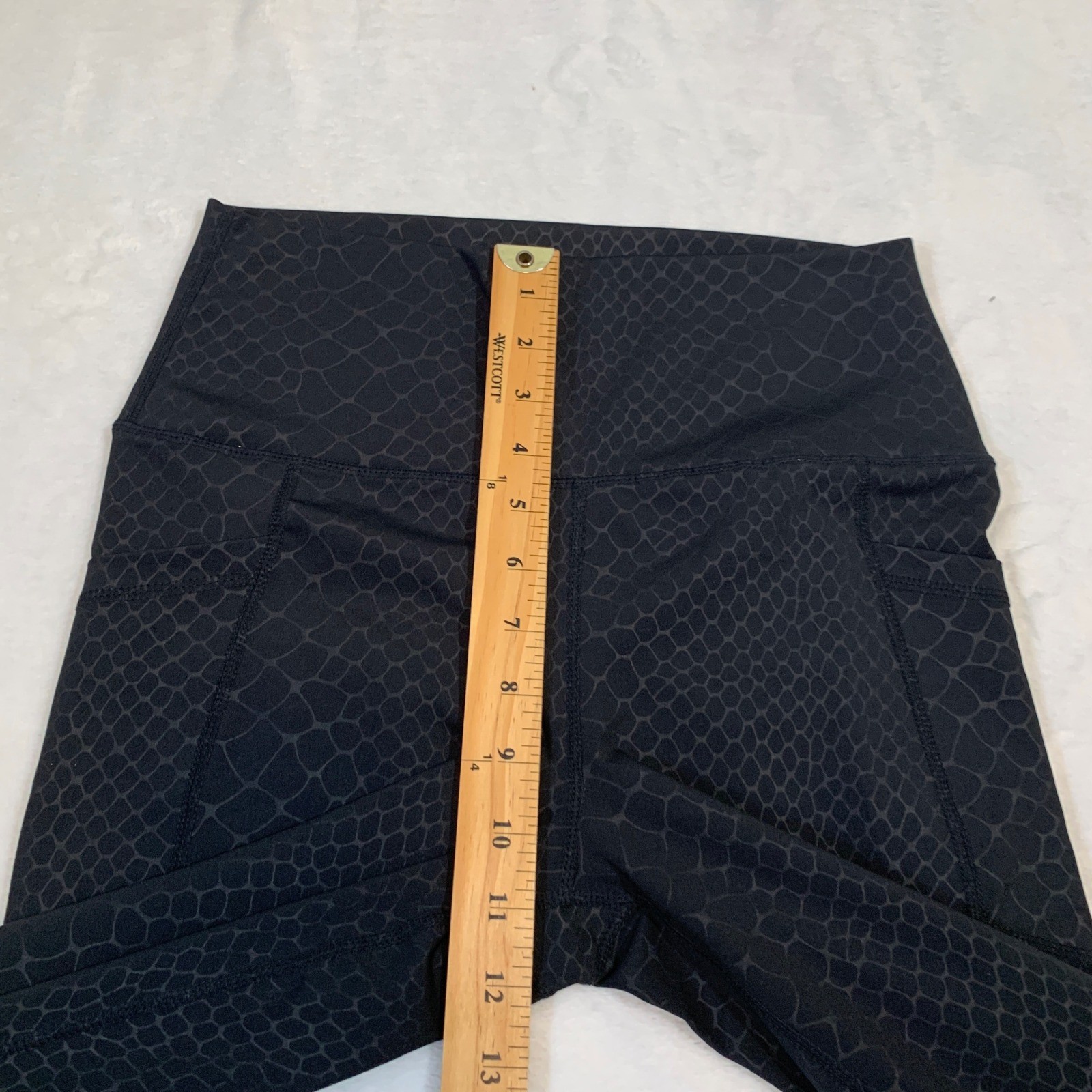 90 Degree by Reflex Black Python Embossed High Wa… - image 8