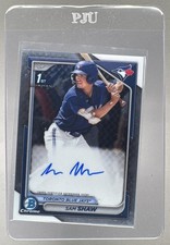 Sam Shaw 2024 Bowman #CPA-SS Chrome Auto 1st Prospect (B)