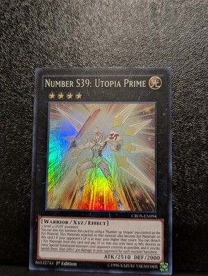 Number S39: Utopia Prime CROS-EN094 Crossed Souls 1st Edition NM