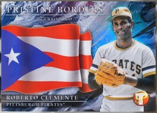 2022 Topps Pristine #PB-1 Roberto Clemente Pristine Borders Baseball NM