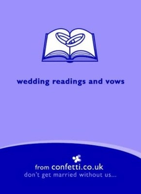 Wedding Readings and Vows (Confetti),Confetti.Co.Uk