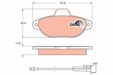 Kits de frein Fiat CINQUECENTO