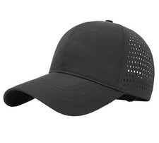 Men Women Waterproof Quick Dry Baseball Cap Run Hats Mesh Lightweight for Out...