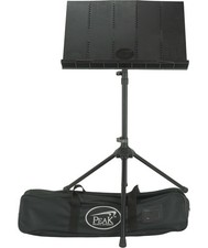 Peak SMS-20 Adjustable Folding Music Stand - Black
