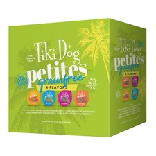 Tiki Dog Petites Grain-Free Wet Dog Food Small Breed 3oz Can Variety Pack 10-Cou
