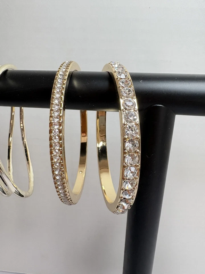 Anne Klein 水晶和金色手镯手链 批量 全新带盒 — 第 4/4 张图片