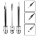 Soldering Iron Tip Welding Tips For USB Welding Rework Tool Parts Silver