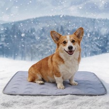 Dog Cooling Mat Non-Toxic Self Cooling Pad for Dogs Cats in Hot Summer Cool Pad