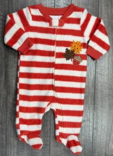 Baby Boy Girl Clothes Koala Baby 0-3 Month Fuzzy Fall Footed Outfit