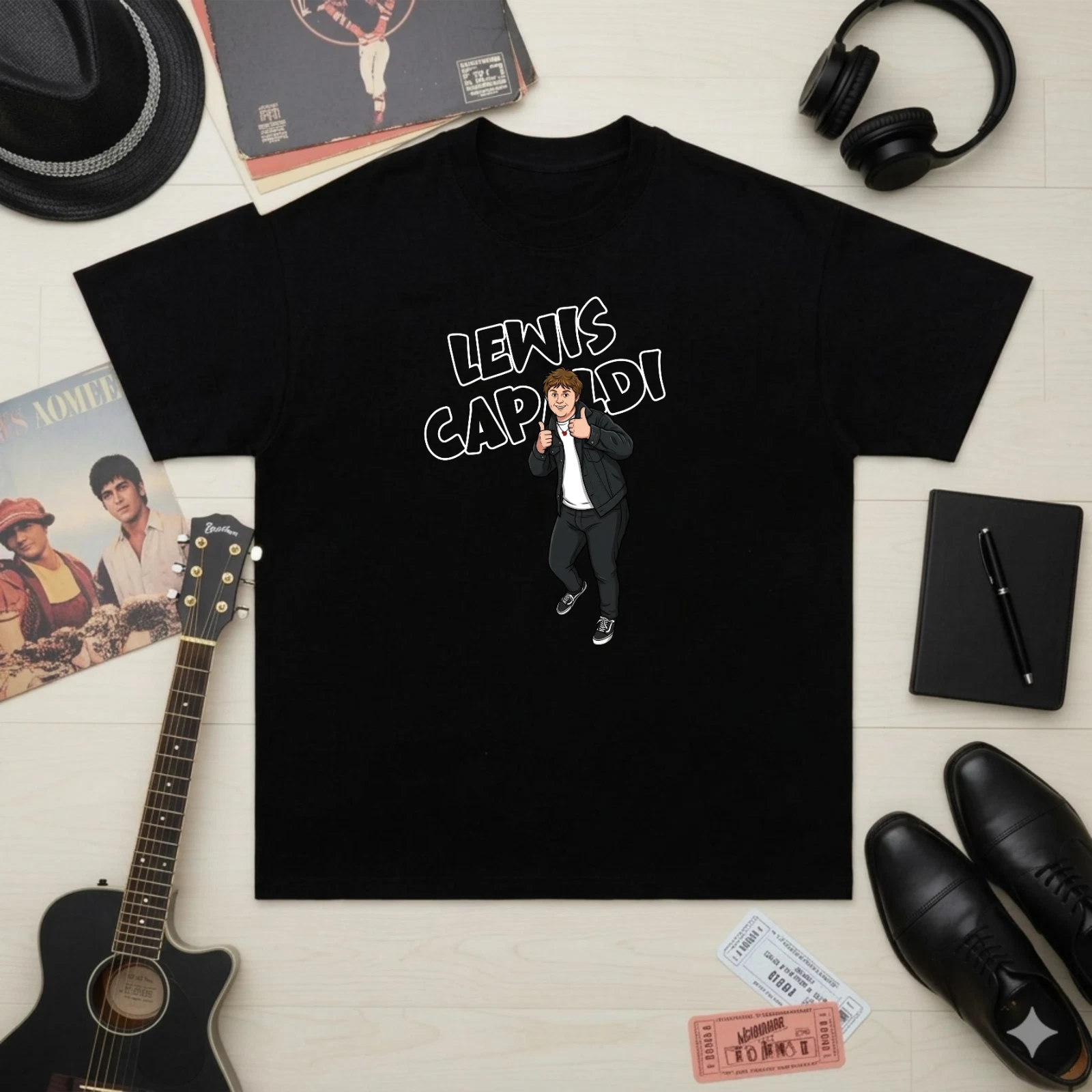 Lewis Capaldi Concert T-Shirt, Music Artist Fan Shirt