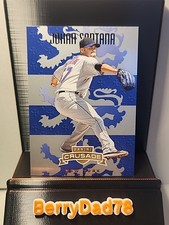 2025 Panini Crusade - Johan Santan #157 Silver New York Mets 