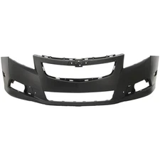 Front Bumper Cover Primed For 2011-2014 Chevrolet Cruze LT LTZ with RS Package