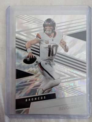 Bo Nix Numbered /60 (33/60) - 2025 Panini Revolution Lightning