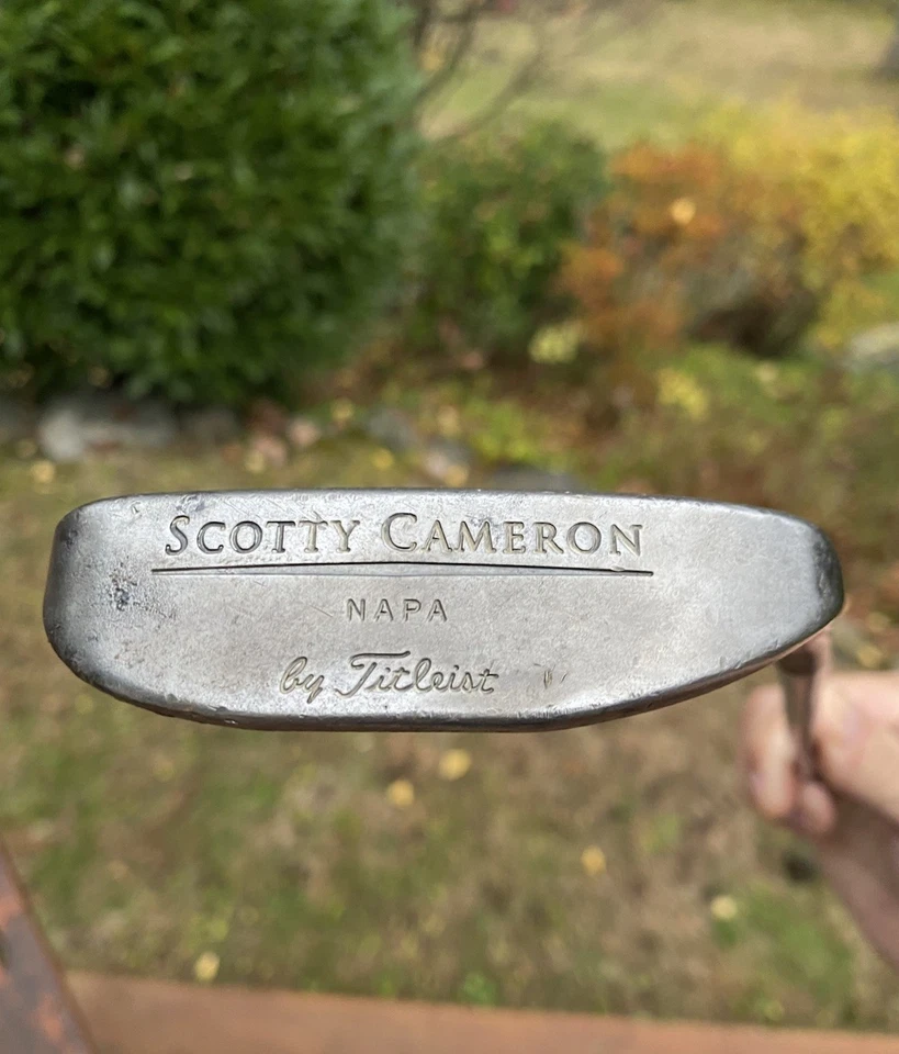 Vintage Scotty Cameron Napa by Titleist w/ 2 Headcovers Stripped 34.5”  RH - Image 4 of 4