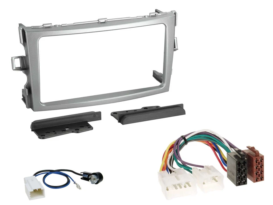 JVC MP3 USB 2DIN DAB Bluetooth CD Autoradio für Toyota Verso 2009-2018 silber - Bild 3 von 4