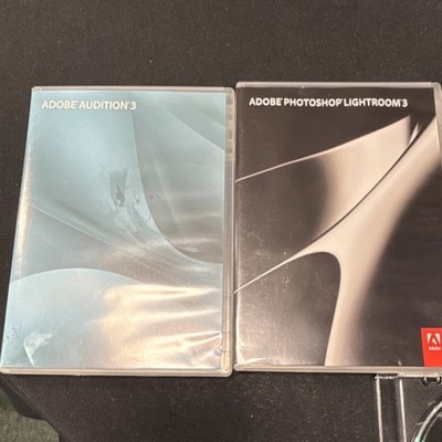 Lightroom 3, Premiere 3.0 & Sony Vegas Pro 8 PS 7￼DVD Bundle