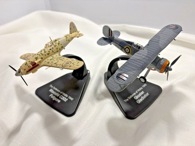 Gloster Gladiator & Macchi C202 'Folgore' | Atlas Editions | Defence of Malta