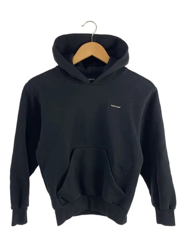 Felpa con cappuccio BALENCIAGA nera usata