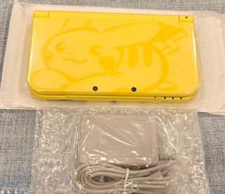 Nintendo Nuevo 3DS XL Pikachu Reshell Cargador !¡ALTAVOCES PICO! DE LO CONTRARIO COMO NUEVO
