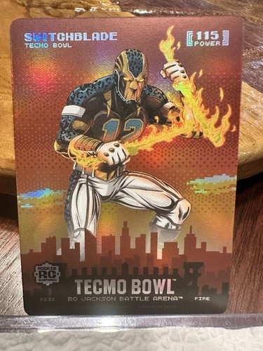 Bo Jackson Battle Arena Tecmo Switchblade Skyline Fire