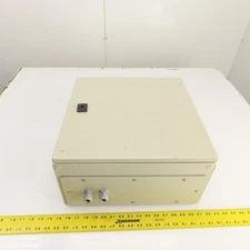 Lohmeier 15.75" x 15.75" x 7.5" Steel Electrical Enclosure W/ Backplate