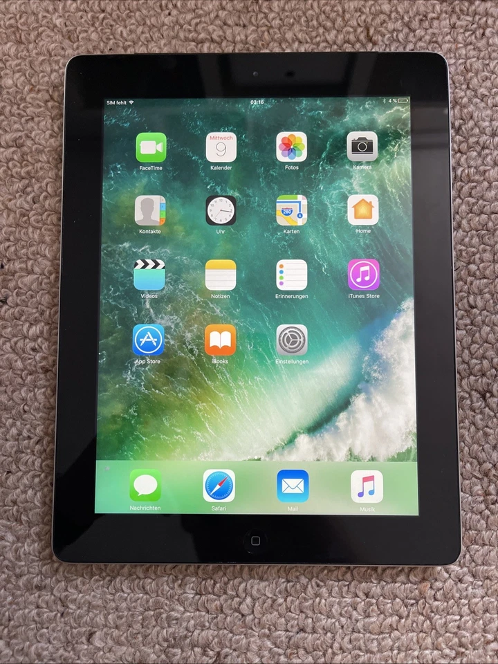 Apple iPad (4th generation) · 16GB · Cellular, Foto 1 von 2