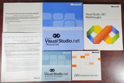 MICROSOFT VISUAL STUDIO .NET ENTERPRISE DEVELOPER 2002 SOFTWARE 628-00844