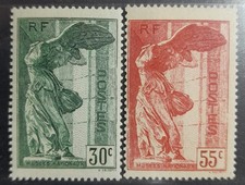 1937 - France Samothrace N°354-355 NAC - LA945