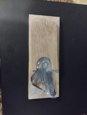 Schinkenhalter Schraubstock Schinkenhalter aus Holz mit Messer