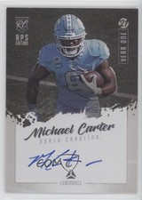 2021 Panini Luminance Year One Signatures RPS Michael Carter #YS-MC Auto r7d