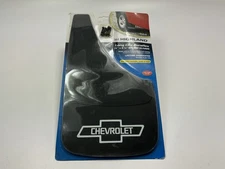 Highland 1002500 15" X 8- 3/4" Splash Guards / Mud Flaps With Chevy Bowtie Logo