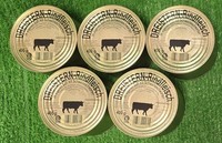 (21,25€/Kg) 5X Dreistern Rindfleisch Eigenem Saft 400G Wurstdose Versand0€