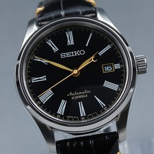 SEIKO Presage 6R15-03E0 SARX029 Automatic Black Date Men's Watch 40mm N MINT*Box