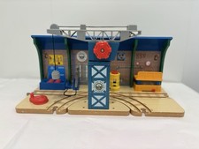Sodor Steamworks Repair  Go Station - Thomas  Friends Wooden Railway Trains