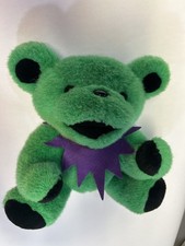 Steven Smith Grateful Dead Green Plush Bear 12 Inch Movable Arms And Legs