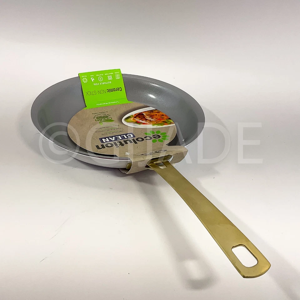 Ecolution Clean Ceramic Coating 9.5" Skillet / Frying Pan New - Image 4 of 4