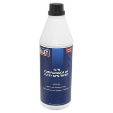 Image of Sealey FSO1S Compressor Oil Fully Synthetic 1ltr