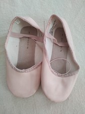 Freestyle by Danskin Ballet Shoes, Size 1 Pink Leather