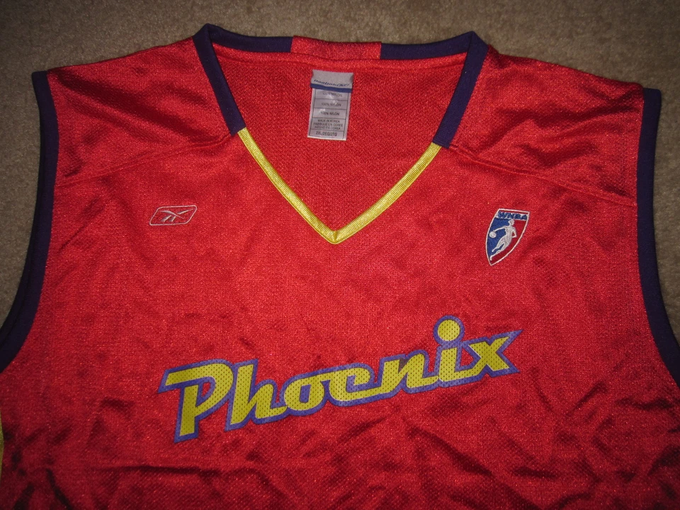 Camiseta deportiva Phoenix Mercury Reebok NARANJA WNBA 2XL 2X Foto 2 de 3