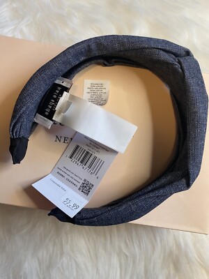 Kate Spade New York Blue Denim Cherry Headband NWT Hair Accessory kate spade | Accessories | Nwt Kate Spade Denim Twist Cherry  main image 2