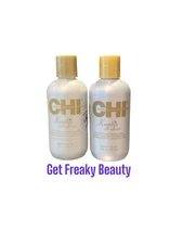 2 PACK. 6 oz. Chi Keratin Silk Infusion Reconstructing Complex. 177ml. NEW.