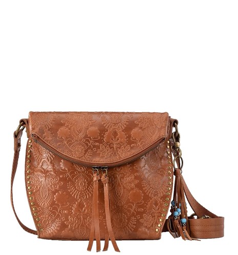 The Sak Geo Sling Backpack Womens OS Tan Sand Suede Teardrop Crossbody Bag The sak geo sling - Gem main image 3