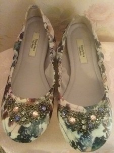 jeweled ballet flats shoes